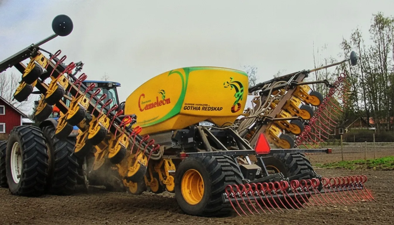Agricultural implement with a composite tank